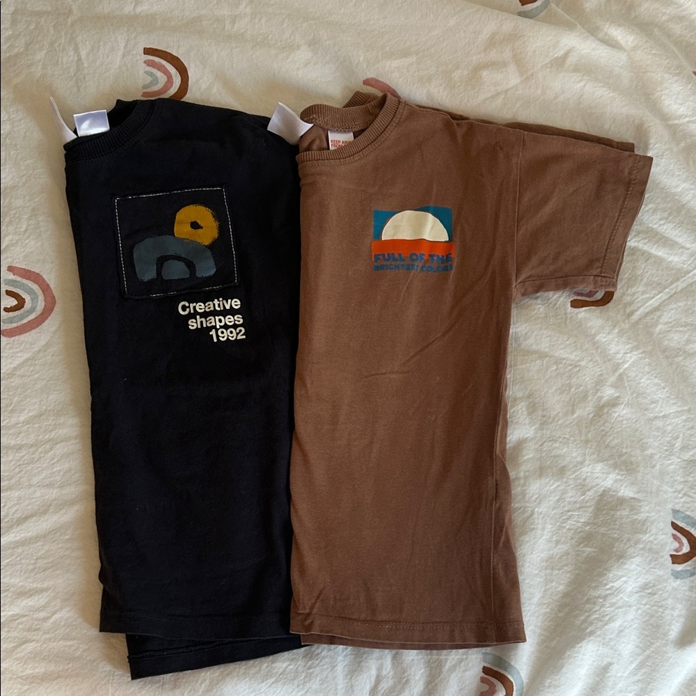 Zara Kids T-Shirts - Black and Brown